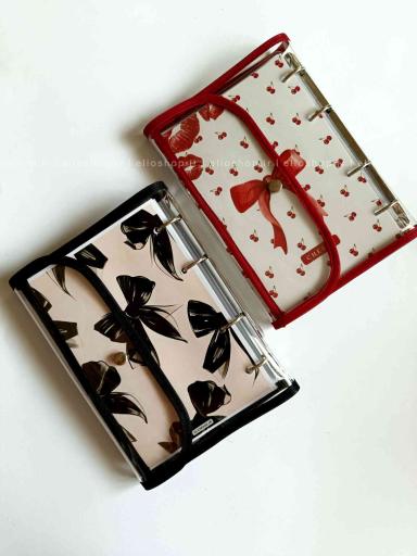 کلاسورشفاف پوشه ای A4 - طرح دلخواه فتوگلاسه ضخیم 